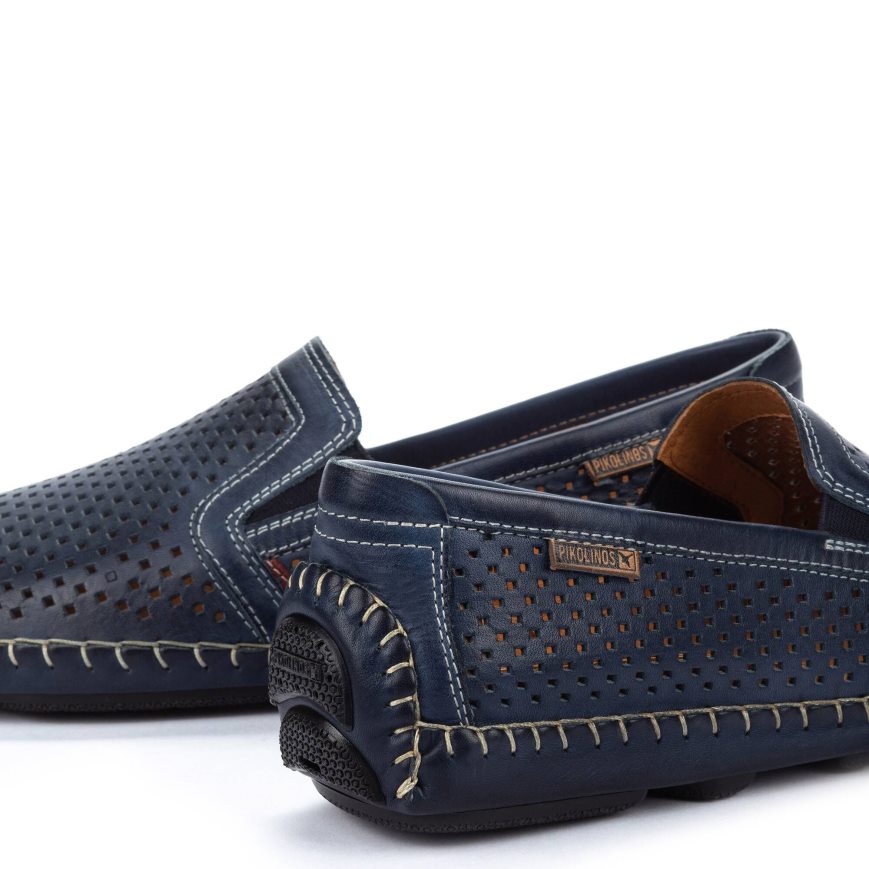 Men's Pikolinos JEREZ Moccasins Blue | NZ IQ83701